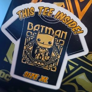 Gold Chrome Batman Funko Pop T Shirt